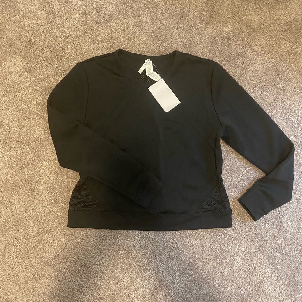 🎉HP🎉 Fabletics Rory Pullover black sweatshirt XXL NWT